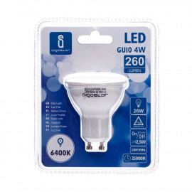 GU10 LED Blanc Froid 5W, Spot LED GU10 Équivalent Ampoule Halogene