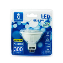 Ampoule LED MR16 Spot 6W (équivalent 28W) - Blanc chaud