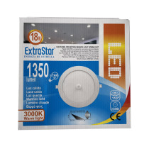 Applique LED 18W avec détecteur de mouvement (équivalent 144W) - Blanc chaud