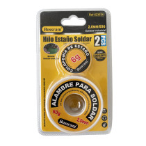 Bobine d\'étain 2mm + flux pour soudure 6g