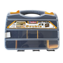 Boite de rangement modulable 24 compartiments 32 x 26 x 7,8cm