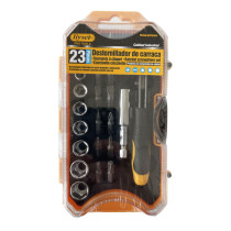 Coffret 23 douilles & embouts de vissage