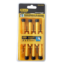 Coffret 6 tournevis de précision plat & cruciforme