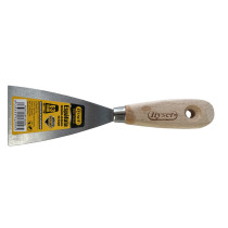 Couteau à enduire manche bois - largeur 6,3 cm