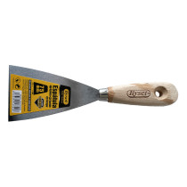 Couteau à enduire manche bois - largeur 7,5 cm