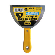 Couteau à enduire manche plastique - largeur 15 cm