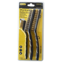 Lot 3 brosses métalliques