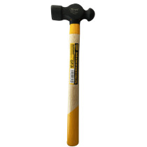 Marteau à panne ronde manche en bois 337g