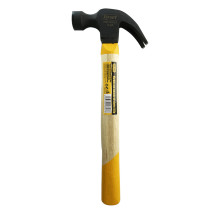 Marteau arrache-clous manche bois 450g