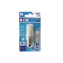 Ampoule LED E14 Tube 4W (équivalent 35W) - Blanc chaud
