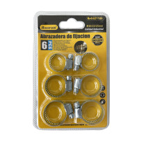 Lot 6 colliers de serrage 20/23/25 mm