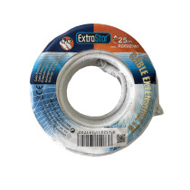 Rallonge câble TV 25m RG6U coaxial
