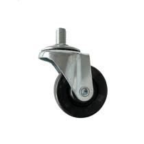 Roulette pivotante à visser Ø 45mm