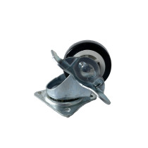 Roulette pivotante avec frein Ø 40mm