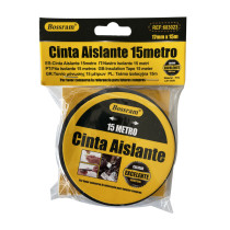 Ruban adhésif d\'électricien isolant noir 15m