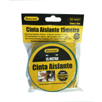 Ruban adhésif d\'électricien isolant vert 15m