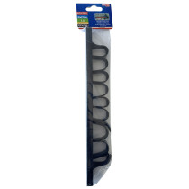 Support mural à outils 30x270mm noir