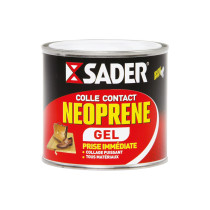 Colle contact néoprène gel Sader 500ml