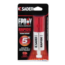 Colle Epoxy bi-composants prise rapide 5min Sader 25ml