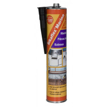 Mastic colle spécial bateaux noir SikaflexMarine 300ml Sika