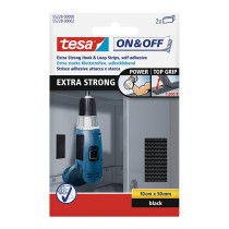 Bande velcro auto-agrippante extra-forte 10cm x 50mm Tesa