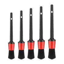 Lot de 5 pinceaux pour nettoyage voiture