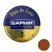 Pâte de cirage cuir marron moyen 100ml Saphir