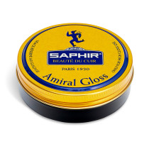Pâte à glacer cuir Amiral Gloss noir 50ml Saphir