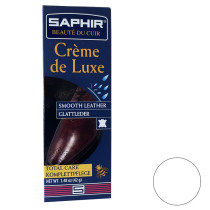 Crème de luxe cirage cuir blanc 50ml Saphir