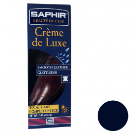 Crème De Cirage Bleu Marine Nourrit Ravive Les Couleurs Et Apporte