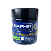 Crème rénovatrice pot bleu marine 25ml Saphir