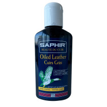Crème cuirs gras noir 125ml Saphir