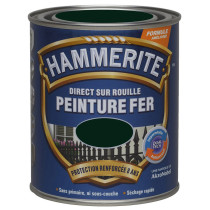 Peinture sur rouille Hammerite 0,75L vert forêt brillant
