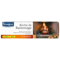 Bûche de ramonage poêle & cheminée Starwax