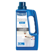 Shampoing autolustrant tous sols intérieurs 2 en 1 sans rincage Starwax 1L