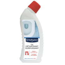 Détartrant surpuissant WC en gel Starwax 750ml