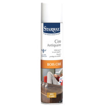 Cire antiquaire aérosol bois clair 300ml Starwax