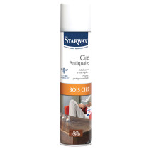 Cire antiquaire aérosol bois foncé 300ml Starwax