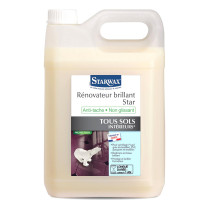Rénovateur brillant anti-tâche tous sols Starwax 5L