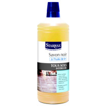 Savon noir à l\'huile de lin Starwax 1L