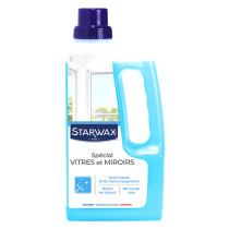 Nettoyant liquide spécial vitres et miroirs Starwax 1L