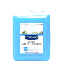Nettoyant liquide spécial vitres et miroirs Starwax 5L