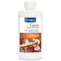 Nettoyant liquide spécial cuivre, laiton et bronze Starwax 250ml