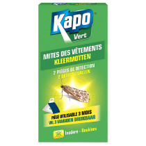 Lot de 2 pièges pour mites des vêtements Kapo