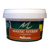 Mastic vitrier à l\'huile de lin Mieuxa 1KG