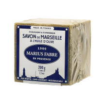 Bloc de savon de Marseille à l\'huile d\'olive Marius Fabre 200g