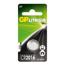 Pile 3V CR2016 Lithium GPBM