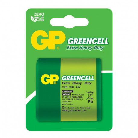 Pile 4.5V 3R12 Greencell GPBM