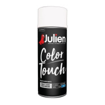 Peinture aérosol multi-supports blanc neige mat Julien 400ml