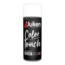 Peinture aérosol multi-supports blanc neige brillant Julien 400ml